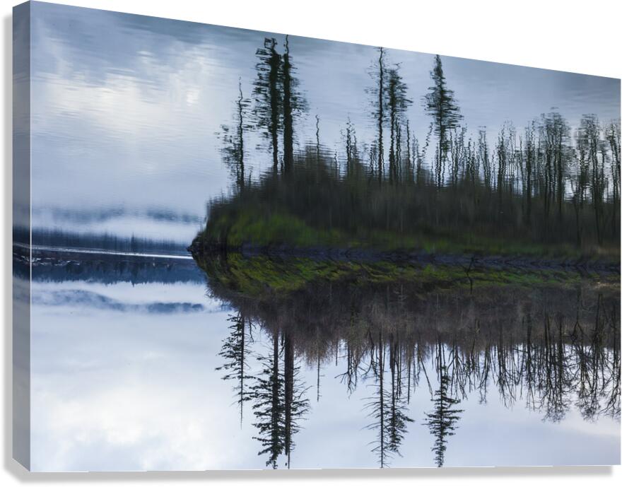 Reverse Canvas Print