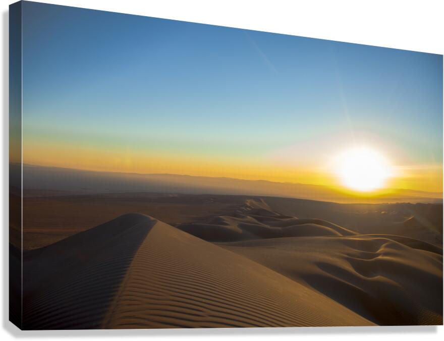 Sunset in Solace Canvas Print