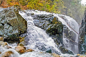 Englishmen River Falls - Painterly