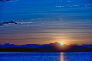 Sunrise Viewed From Goose Spit Park