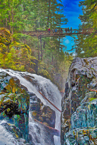 Englishmen River Falls - Painterly 2