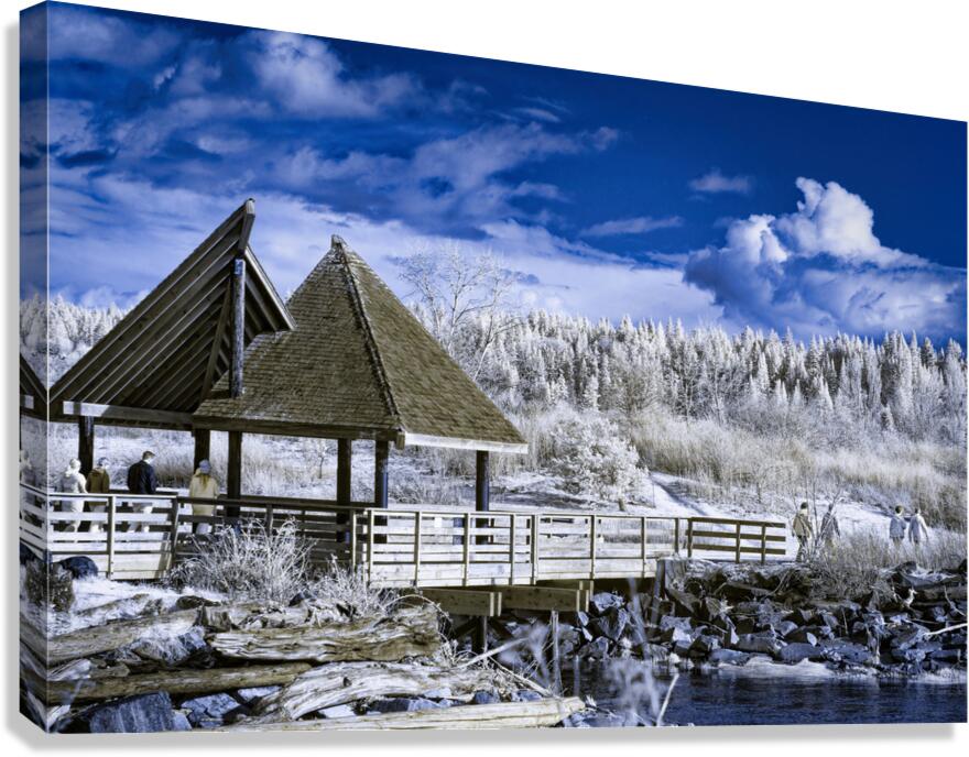 The Gazebo 2 Canvas Print