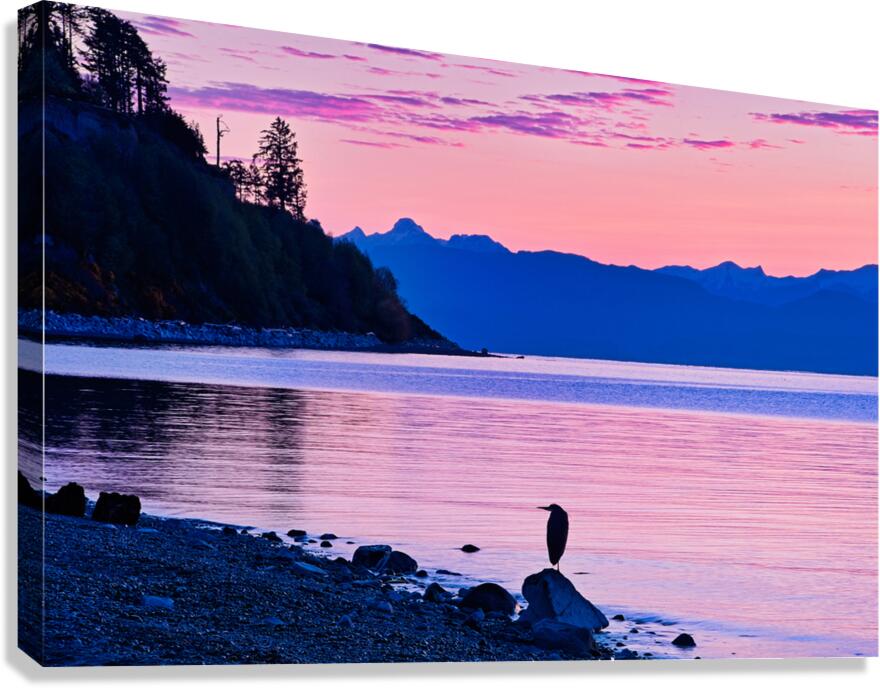 A Tranquil Sunrise Canvas Print