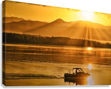Heading Home Canvas Print