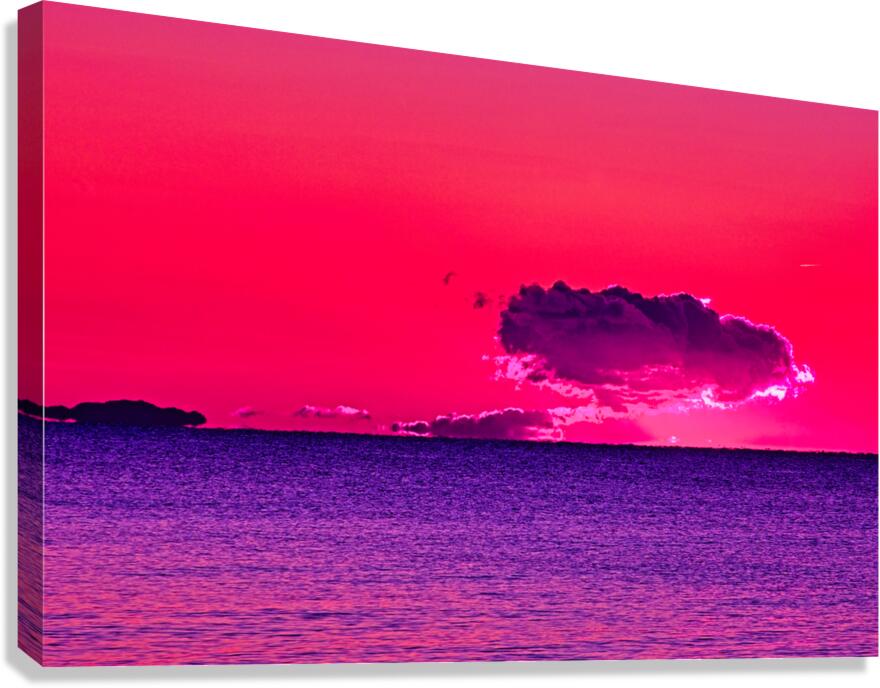 Goose Spit Sunrise  Canvas Print