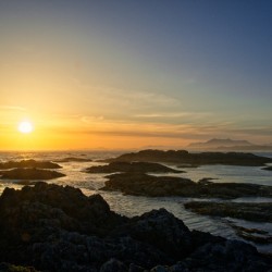  Coastal Waters at Sunset