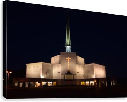KNOCK SHRINE, CO.MAYO Canvas Print