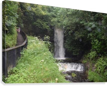 GLENCAR WATERFALL Canvas Print