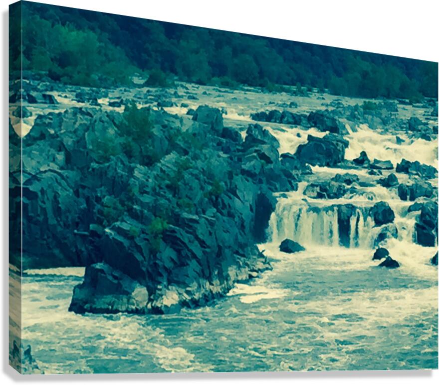 Potomac Falls Canvas Print