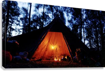 Teepee Canvas Print