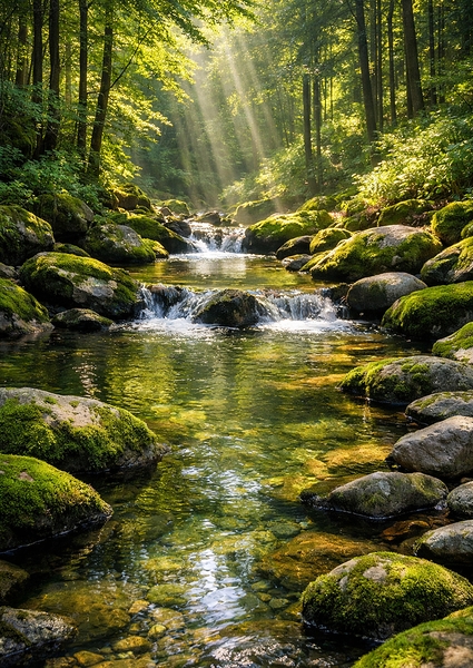 Whispers of the Emerald Forest by khalid