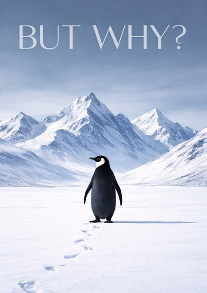 But why Penguin in Antarctica  by khalid