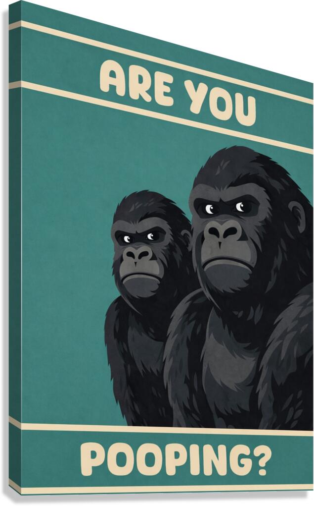 “Primal Judgment” Canvas Print