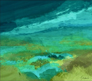 Paysage de nuit 
