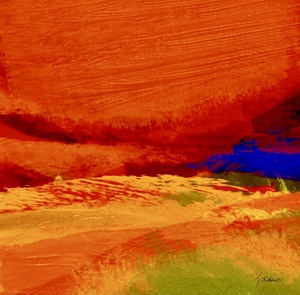 Paysage flamboyant 