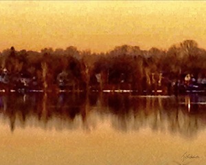 Riviere en automne 