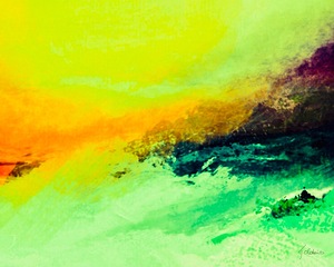 Paysage sous canicule 