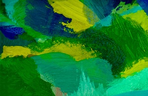 Abstraction jaunatre 