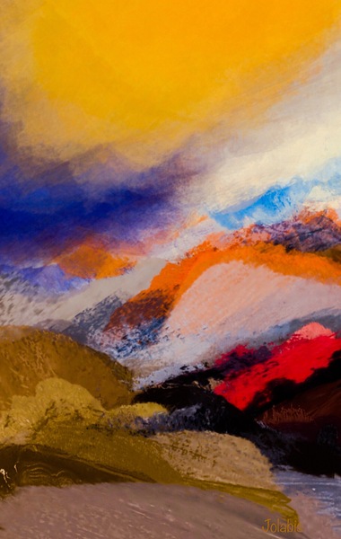 Coucher de lune Print