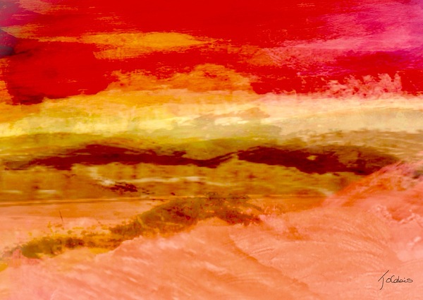 Coucher de soleil  Print