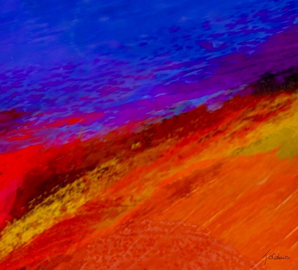 Terre rouge  Print