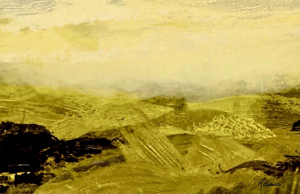 Matin dore Print