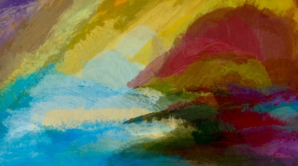 Bord de mer Print