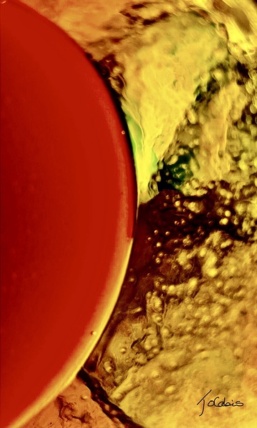 Planete rouge Print