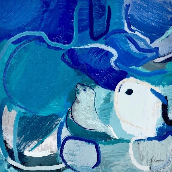 L’oiseau faisant son nid by Jolabis 