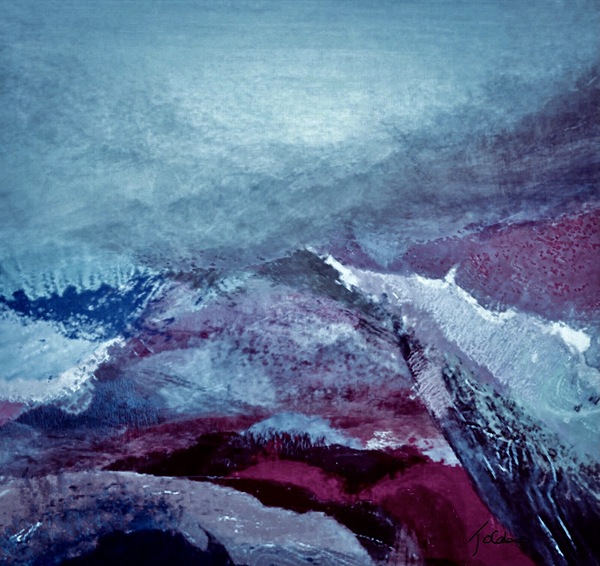 Buttes enneigees  Print