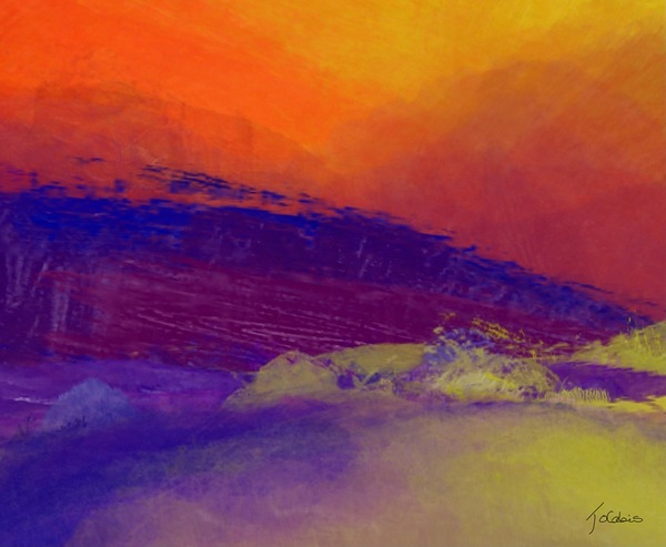 Canicule II Print