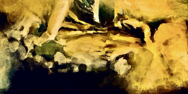 La scene  Print