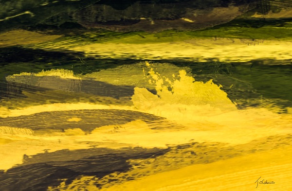 Mer jaune  Print