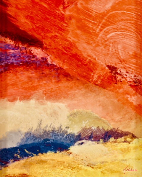 Ciel orange  Print