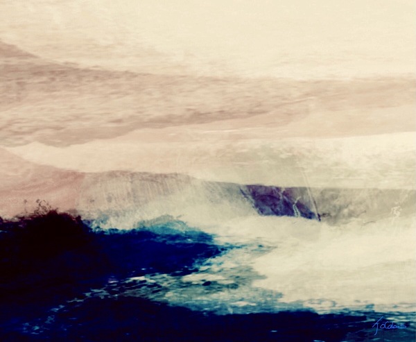La chute d’eau Print