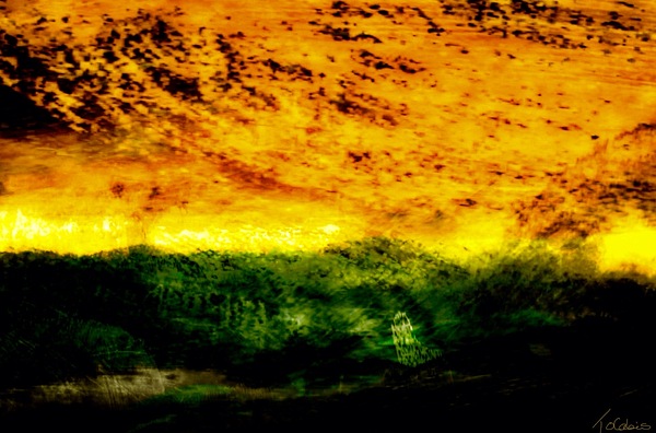 Terre aride Print