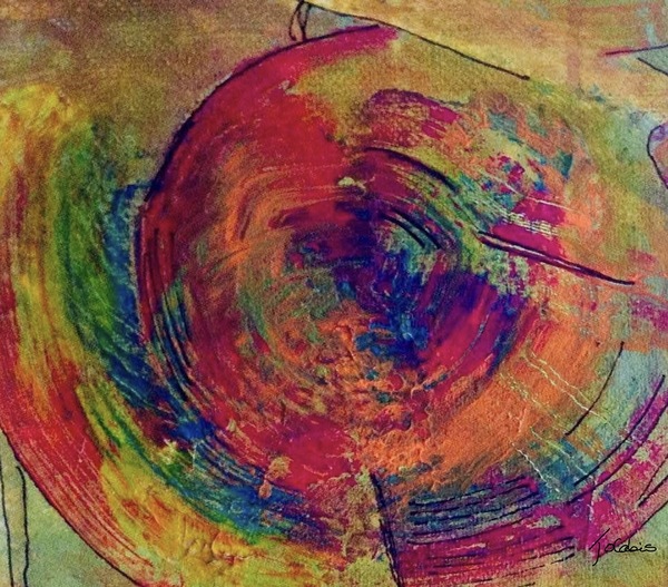 Spirale couleurs arc-en-ciel  by Jolabis 