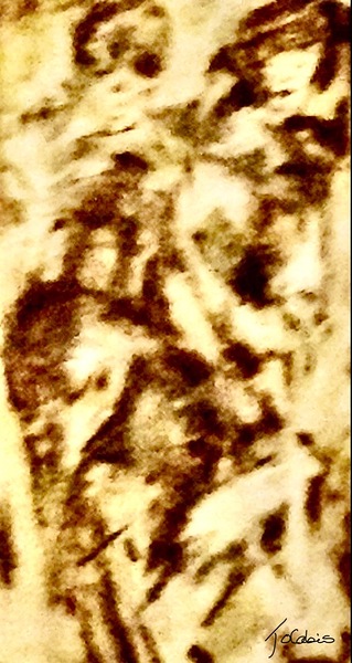 Souvenirs estompes  Print