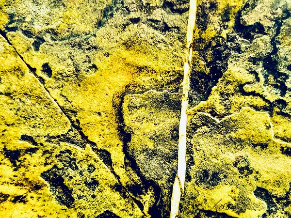 Le monde stone Print