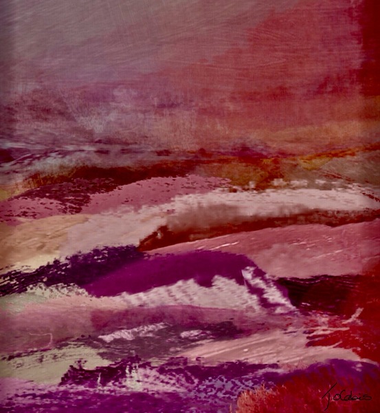 Terre rocheuse  Print