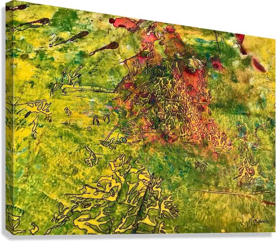 Corail Canvas Print