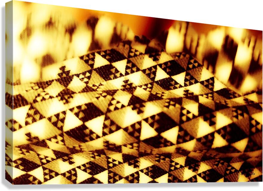Triangles II Canvas Print