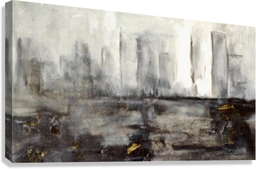 L’autre rive Canvas Print