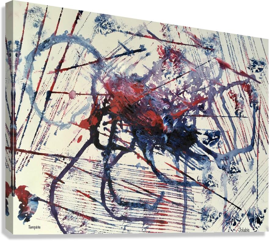 Tempete  Canvas Print