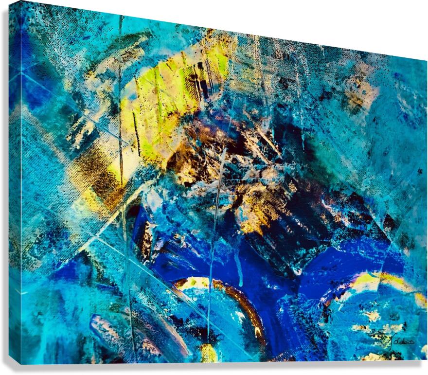 Au dela  Canvas Print