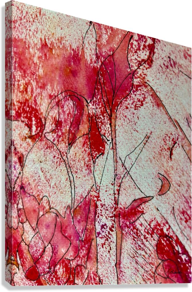 Le lys Canvas Print