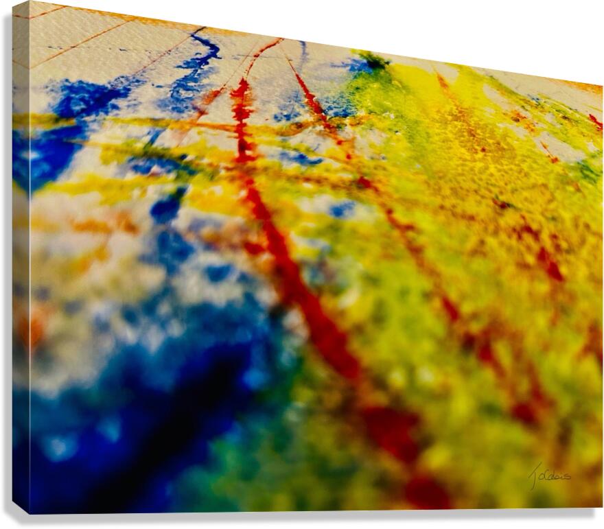 En direction  Canvas Print