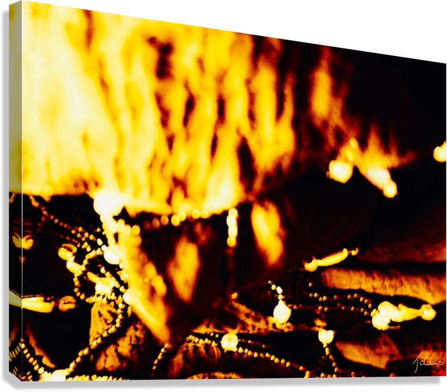 Les perles Canvas Print