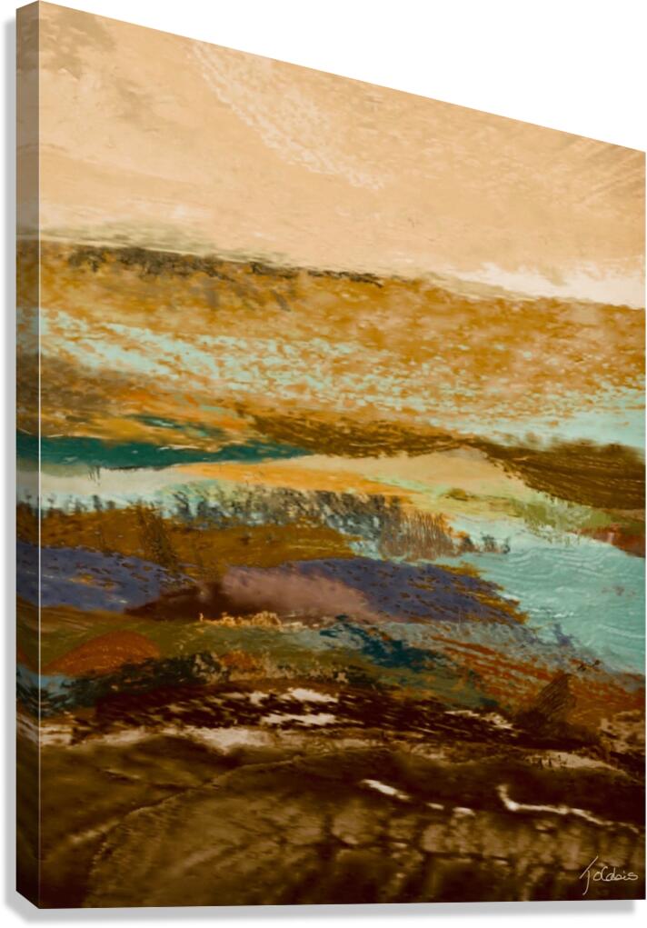 Basses terres Canvas Print
