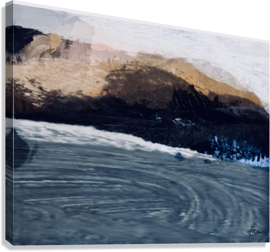 Remous Canvas Print